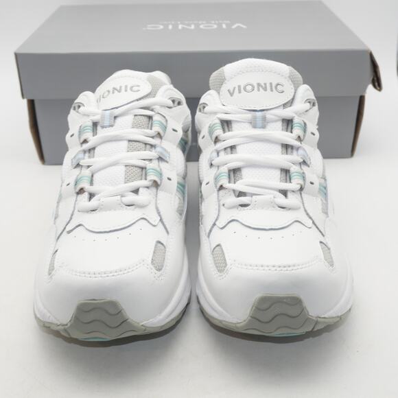 NEW VIONIC 23 Walk Women's 8.5 Comfort Casual Sneaker Athletic Shoes White Blue - Picture 6 of 11